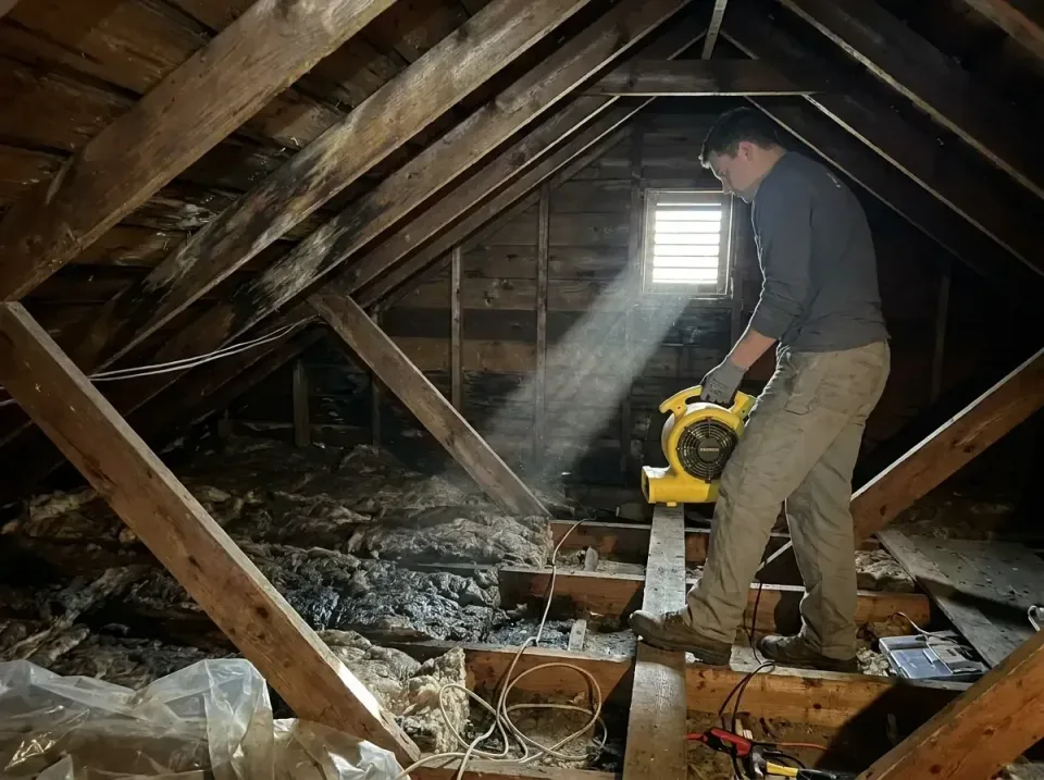attic-water-damage-drying-proc-007 — frequently asked questions, Emergency Water Extraction & 24/7 Flood Response in Cassvil…